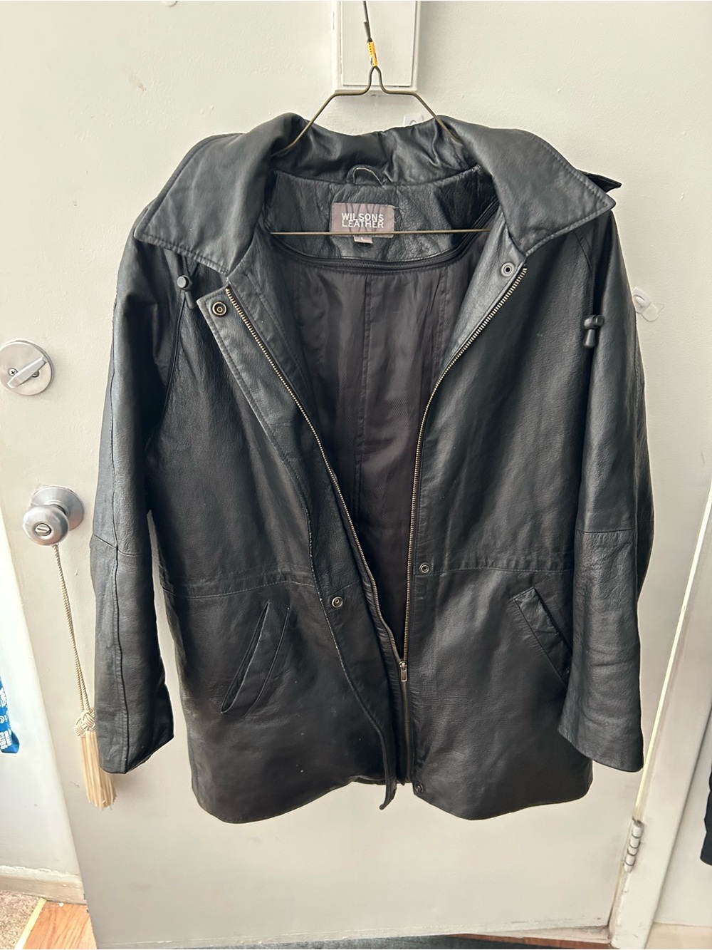 Ladies, leather Wilson jacket